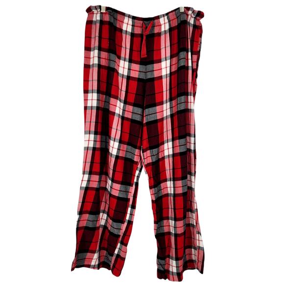 Victoria’s Secret PINK Plaid Pajama Bottoms - Red Size XL Sleepwear - Picture 3 of 5